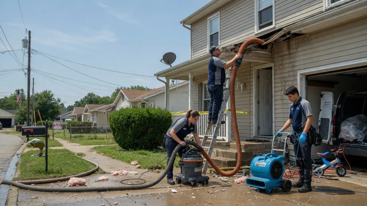 Water Damage Restoration in Harts, WV near me